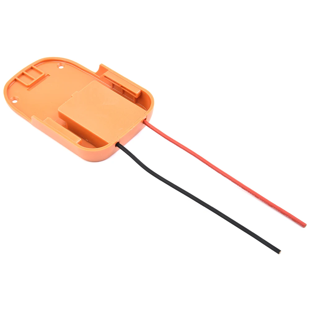 

Power Dock Connector Battery Adapter 12AWG Wire 1pcs For AEG 18V Power Connectors For RIDGID 18V Industrial Replacement