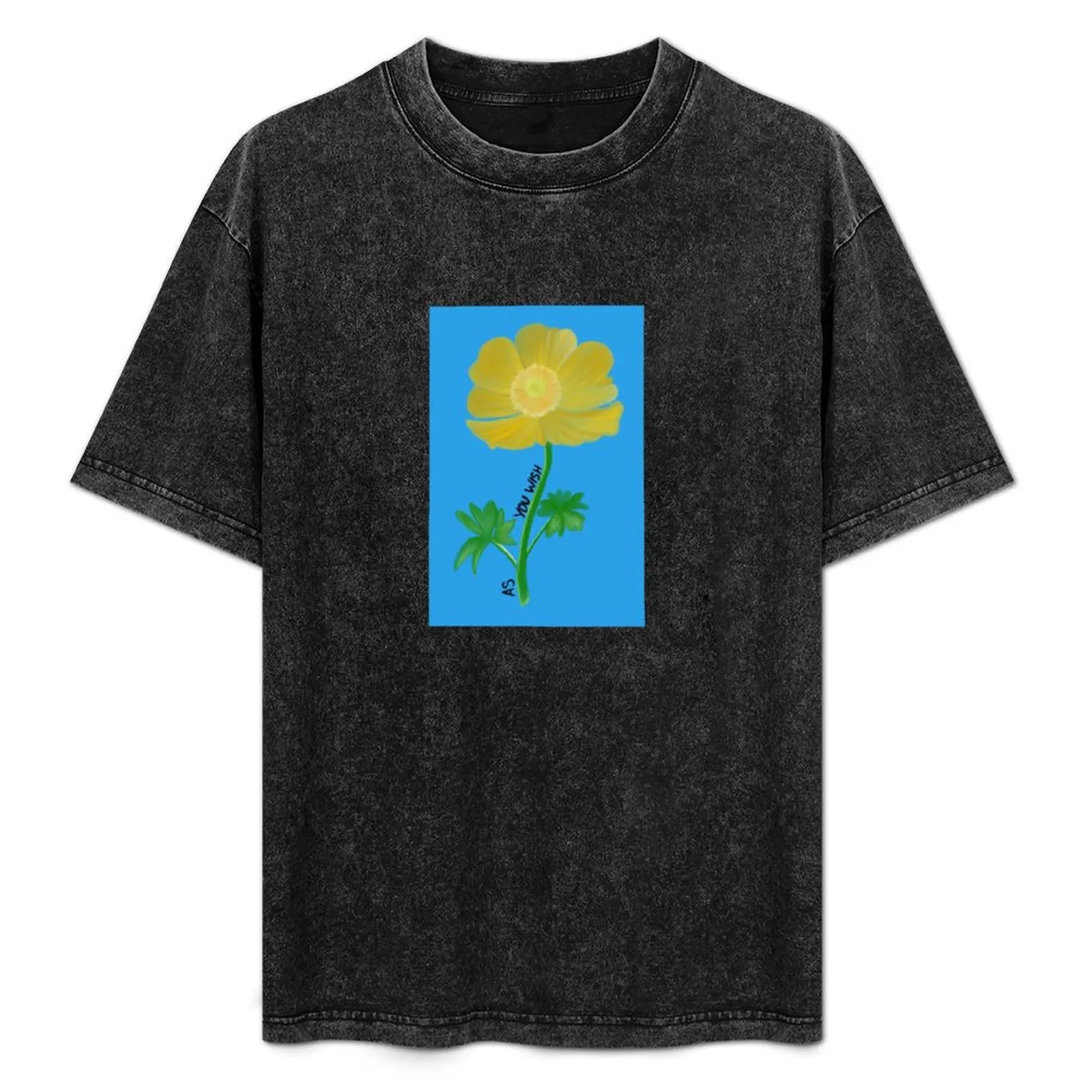 

As you wish T-Shirt Casual Trendy Short Sleeve T-Shirt