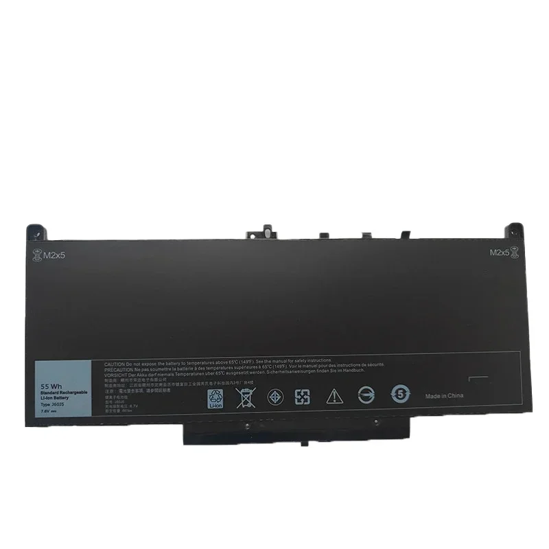 J60J5 7.6V 7000mAh Battery for Dell Latitude 7470 7270 R1V85 MC34Y 1W2Y2 0MC34Y MC34Y R1V85 242WD GG4FM WYWJ2 Laptop Battery