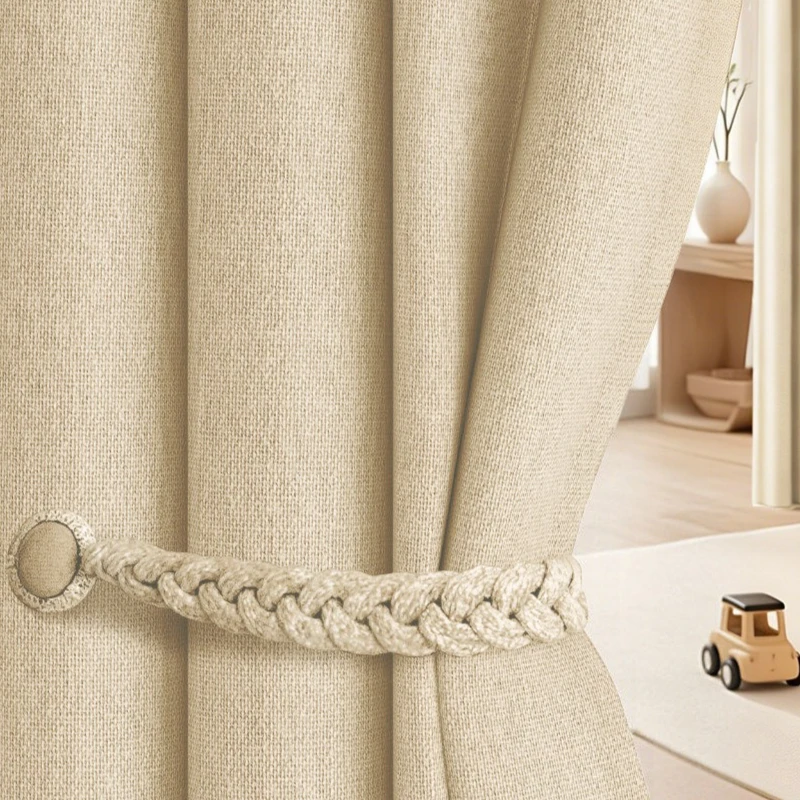 Custom Size Maternal and Infant Grade Antibacterial Shading Formaldehyde-free Fashion Curtains for Living Dining Room Bedroom