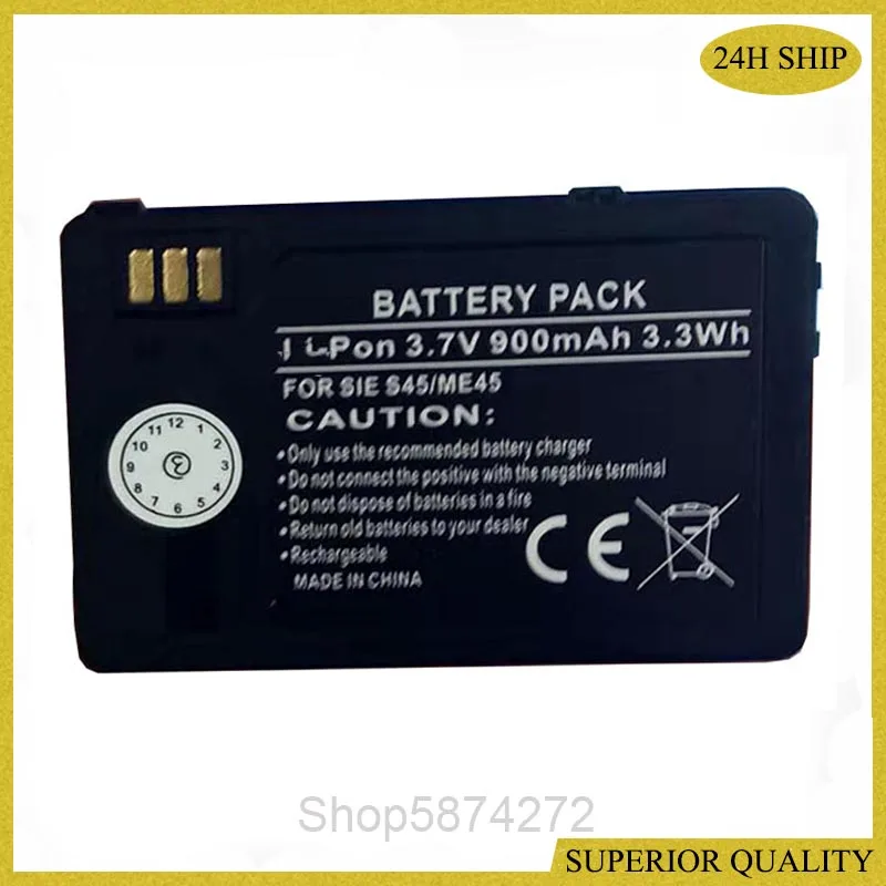 900mAh Battery for Siemens 3618, 6618, ME45, S45, S45i cell phone