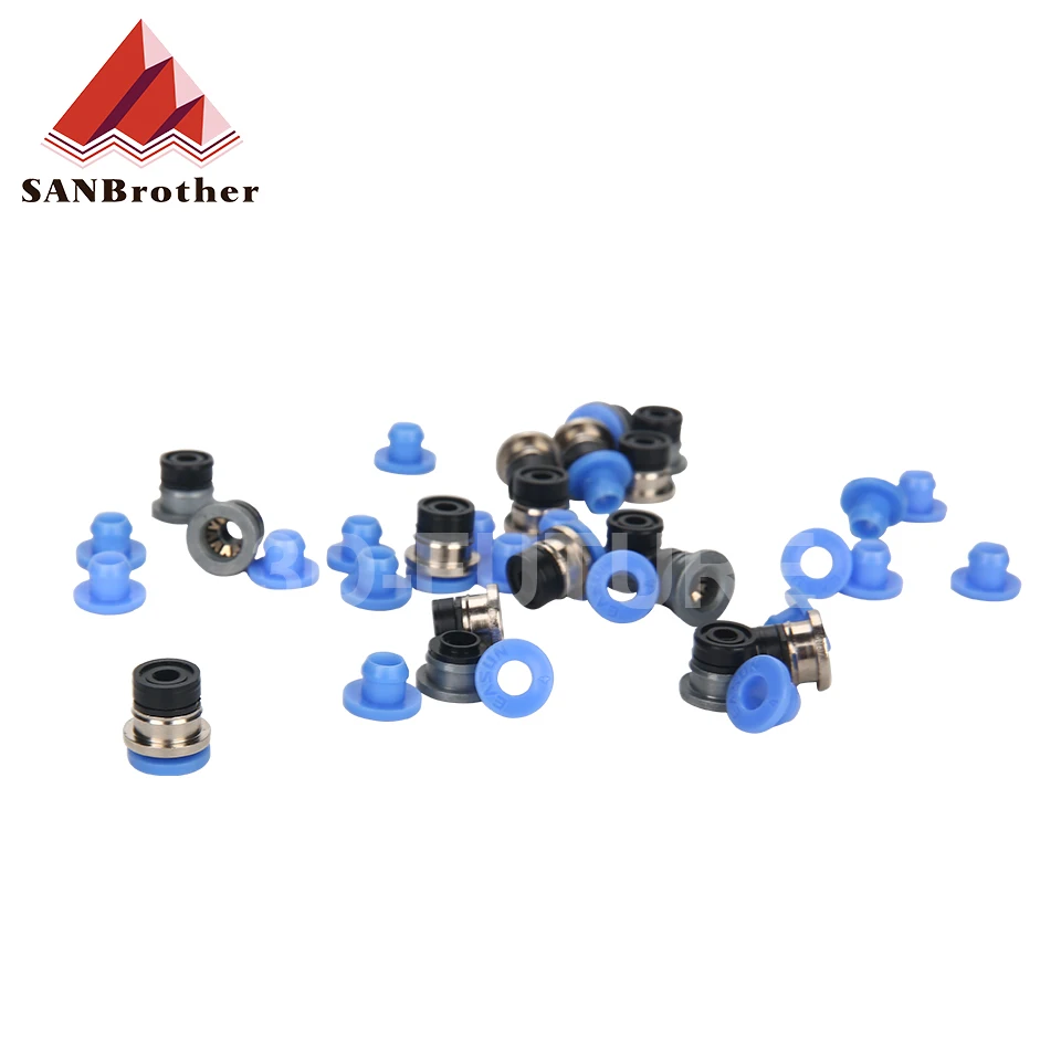 10/20/50PCS Pneumatic Connector Embedded Collet Clips ECAS04 Bowden Extruder Connector for VORON Extruder Easy