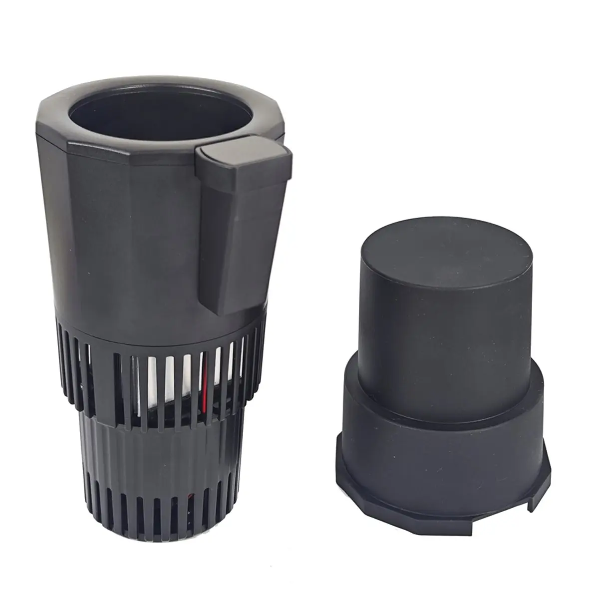 Y756A*☀▃Auto Cooling and Heating Can Cooler for Car Cup Holder, Car Coffee Warmer 2 in 1 Cup Cooler & Mug Warmer, 12V