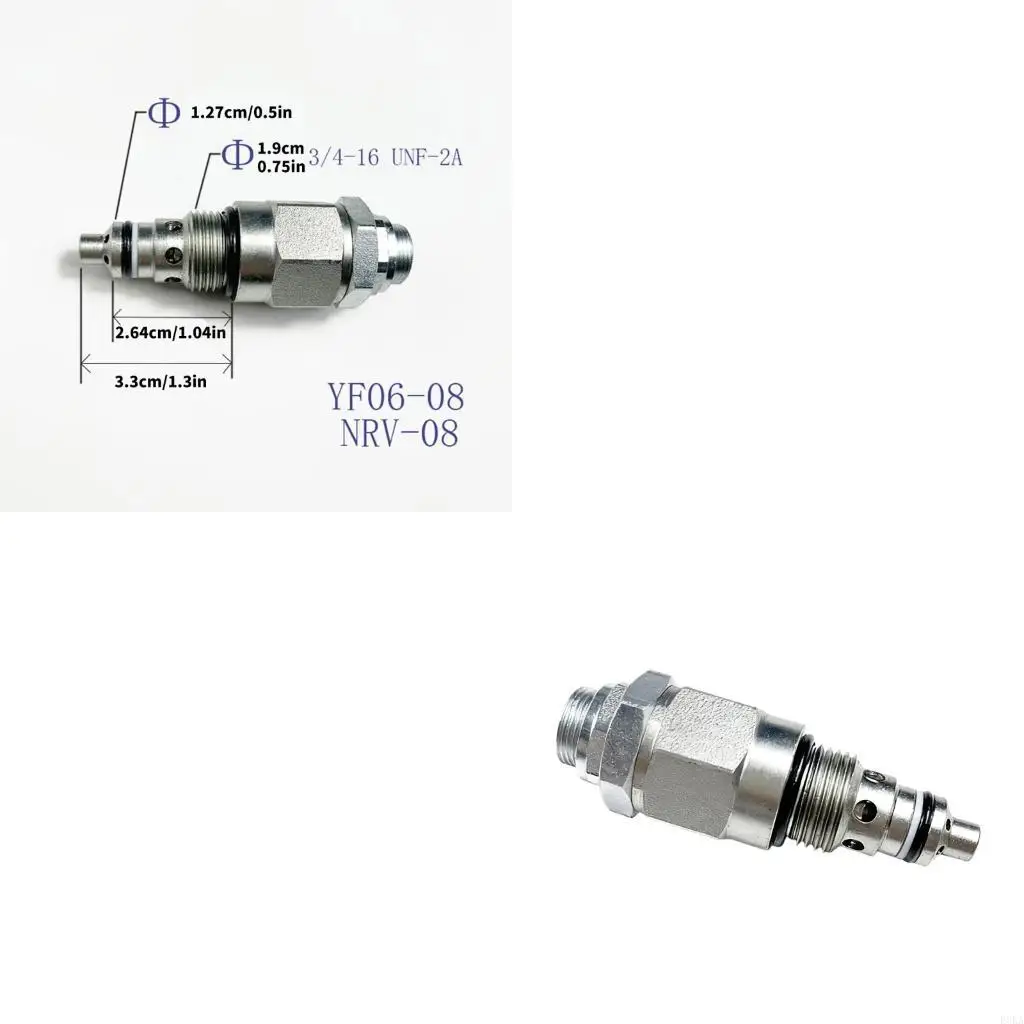 

High Pressure Threaded Direct Acting Relief Valves YF06-08 Overflow Control Valves for Home and Machinery Applications