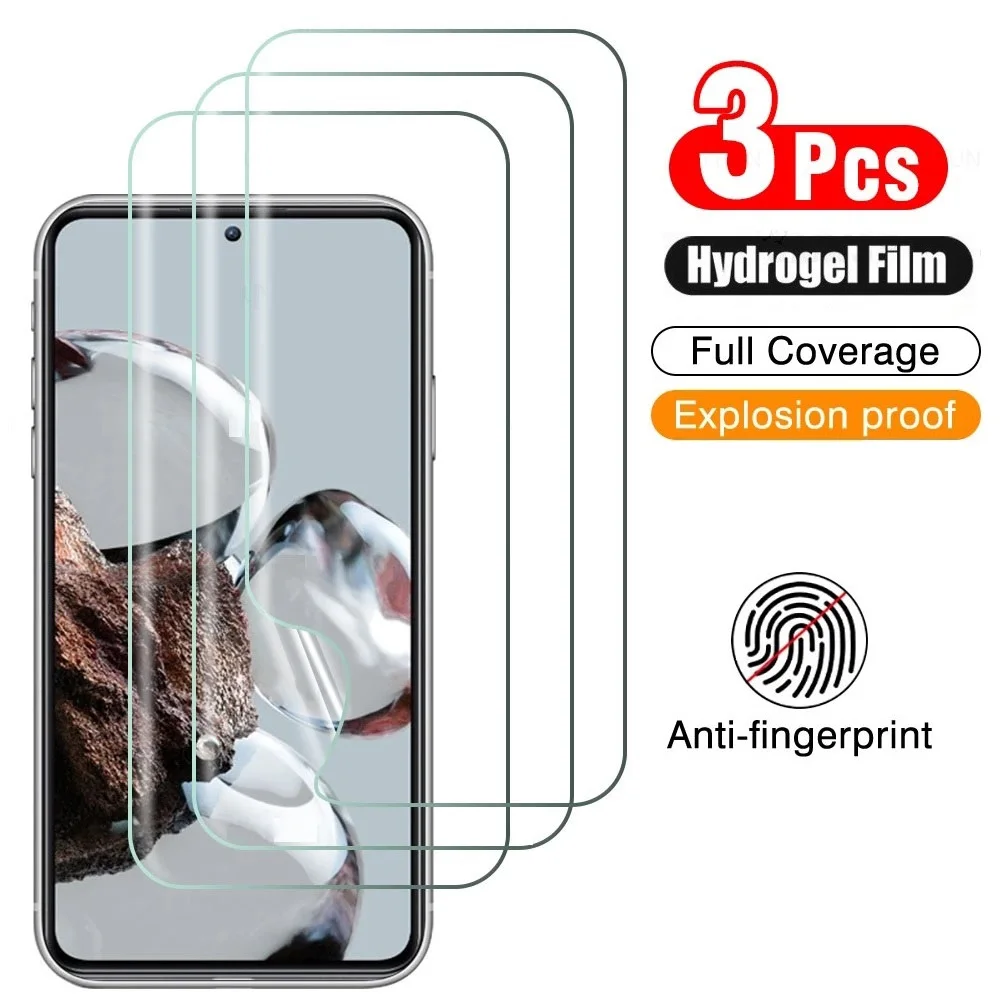 3Pcs Hydrogel Film For Huawei Y7 Prime Pro Y6 Pro Enjoy 9 Y Max P smart 2019 nova Lite 3 Screen Protector Honor Play 8A 10 Lite