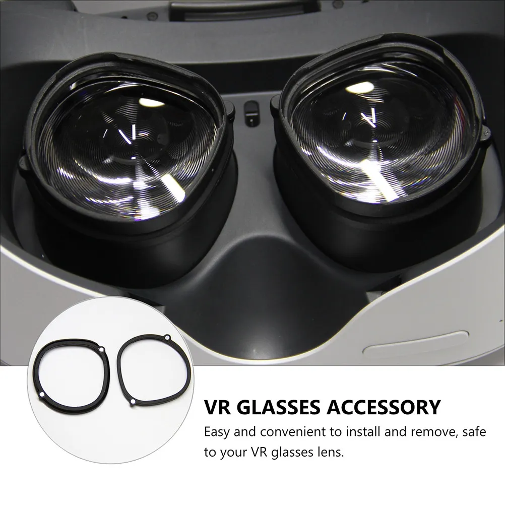 2Pcs Anti-Scratch Protective Ring Silicone Frame Prevent Lens Scratches Compatible