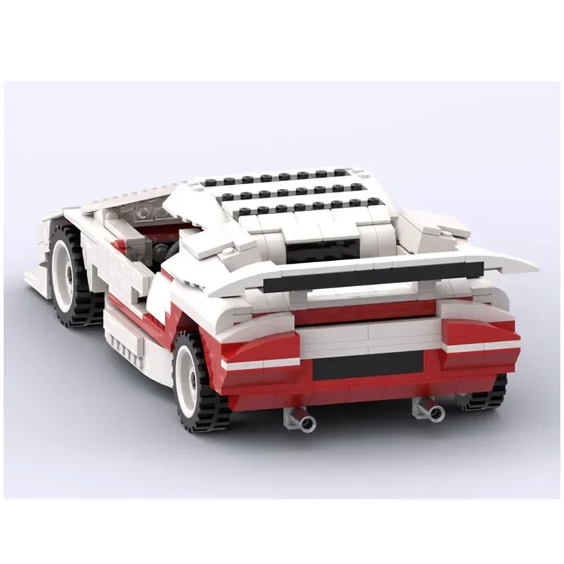 

MOC-103388 Classic Movie Series Supercar Assembly Stitching Building Block Model• 771 Parts MOC Creative Building Block Toy
