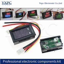 DC 0-100V 10A Digital Voltmeter Ammeter Dual Display Voltage Detector Current Meter Panel Volt Gauge 0.28