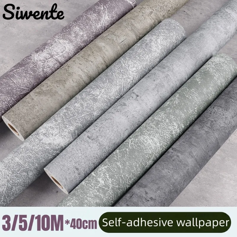 Tapeta samoprzylepna imitująca cement, wzór retro, naklejki ścienne do salonu, ściany tła, kawiarni, restauracji.