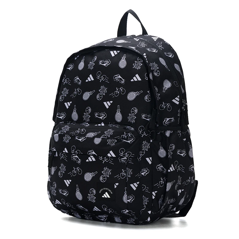 

Adidas (Adidas) Backpack Men's Bag Women's Bag Sports Backpack Fashion All-Over Print Outdoor Travel Bag School Bag Computer Bag Kf2486