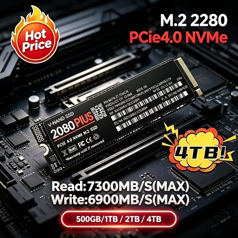 Internal 4TB NVMe SSD