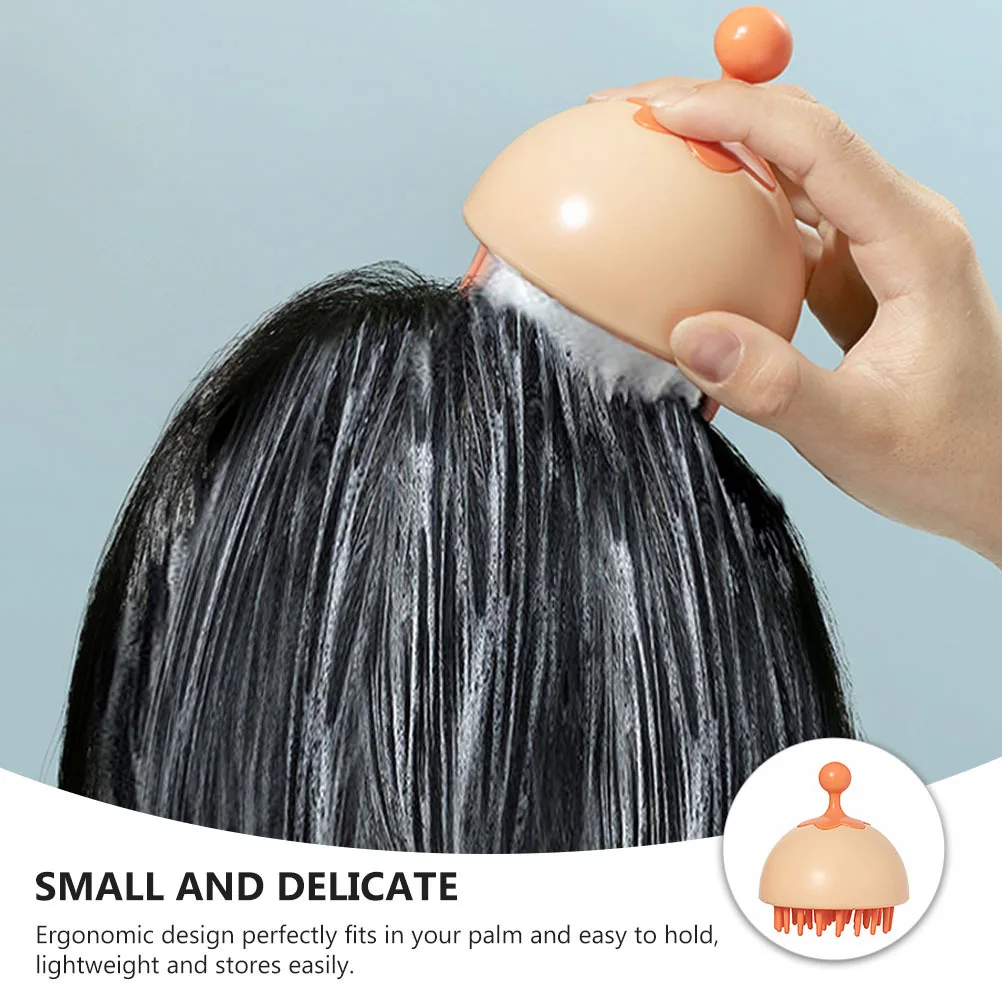 

1Pcs Hair Scalp Massager Portable Head Massage Shampoo Brush Lightweight Easy Grip for Baby Hair Scalp Cleaning