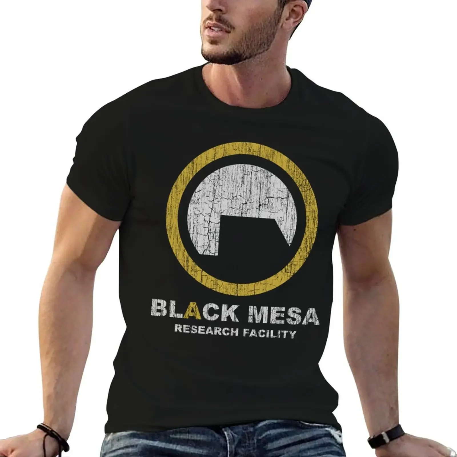 

Black Mesa T-Shirt vintage graphic tee blacks anime stuff men t shirt