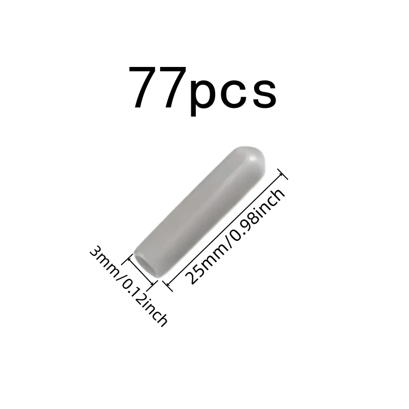 77 pcs Dishwasher Rack Caps with Easy Push-On Install, ideal for Sharp Edge Covering and Home Appliance Safety