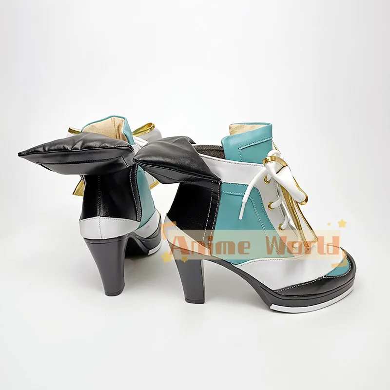 Gioco Anime Umamusume Pretty Derby Mejiro Dober Scarpe Cosplay Stivali Bambini adulti Accessori per costumi da festa di Halloween Puntelli