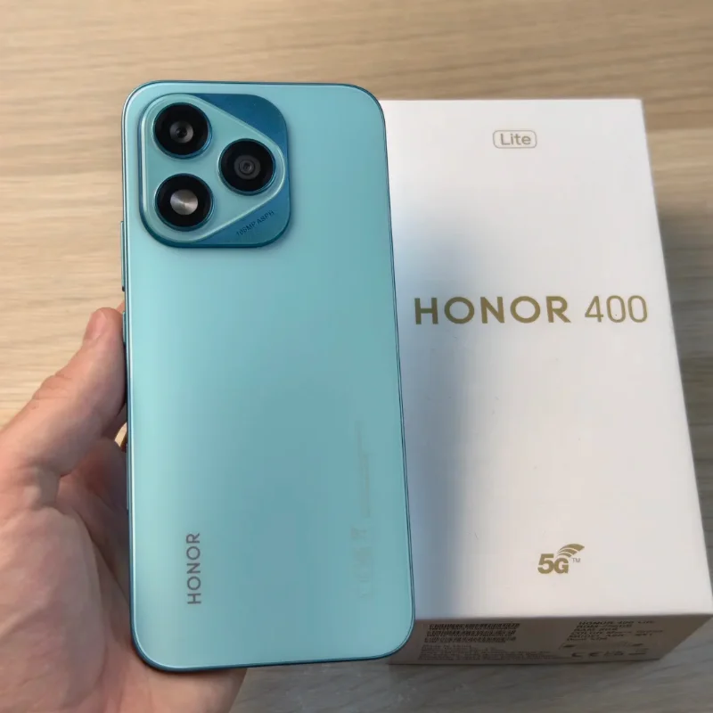 هاتف ذكي HONOR 400 Lite 5G MediaTek Dimensity 7025-Ultra 6.7''AI زر كاميرا 108MP HD 5230mAh 35W SuperCharge AMOLED Display