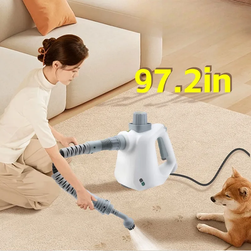 Small Handheld Steam Cleaner, High-Temperature Kitchen Cleaning Device, Portable Steam Sanitizer, Home Cleaning Machine CG1982