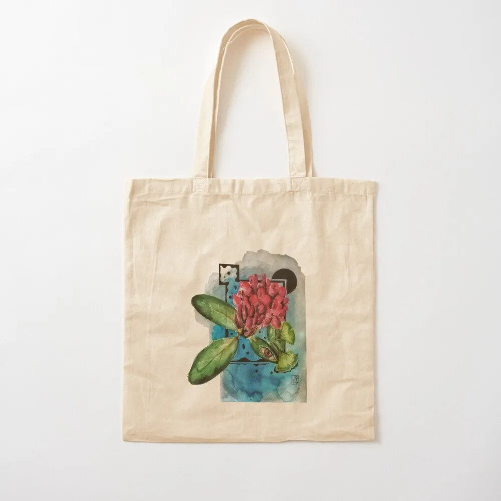 

Rhododendron Tote Bag personalized tote bag shoping bag shopping logo Women's shopper Canvas Tote