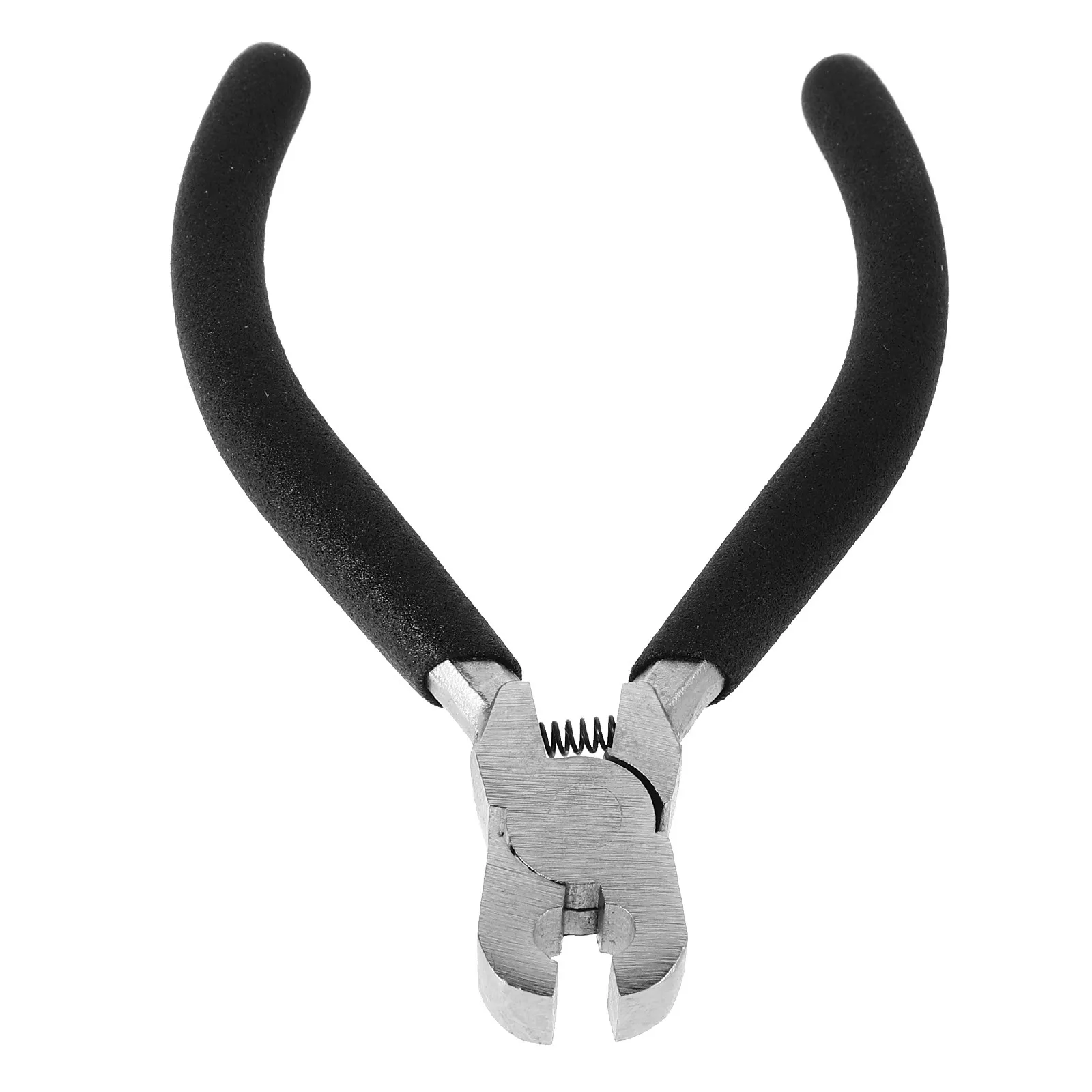 Versatile Jewelry Pliers High Carbon Steel Locking Mechanism Black Plastic Coating Secure Grip for DIY Jewelry Repair