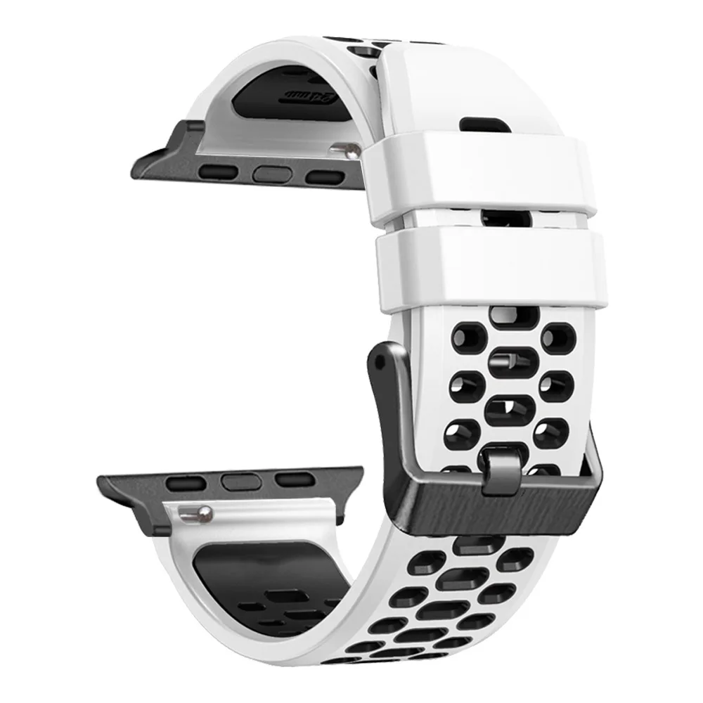 QCTOG Neues Silikon armband für Apple Watch Ultra 49mm Band se 8 7 45mm 41mm Uhren armband für iwatch Serie 6 5 4 3 44mm 42 mm40mm Band 10