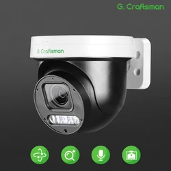 RU XMEYE POE 4X Optical Zoom,  SO.NY Sensor Dual Light Source Night Vision and Dual Audio CCTV Surveillance Security