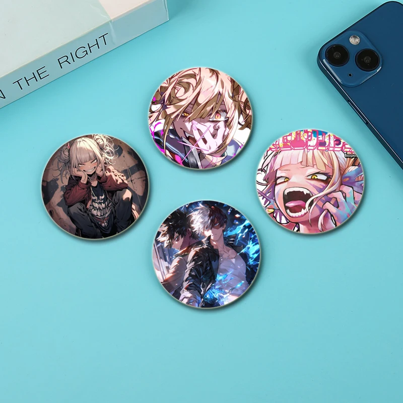 Cartoon Cute Enamel Pins on Backpack Handmade Exquisite Badge about Midoriya Izuku,Todoroki Shoto,Bakugou Katsuki for Hat Gifts