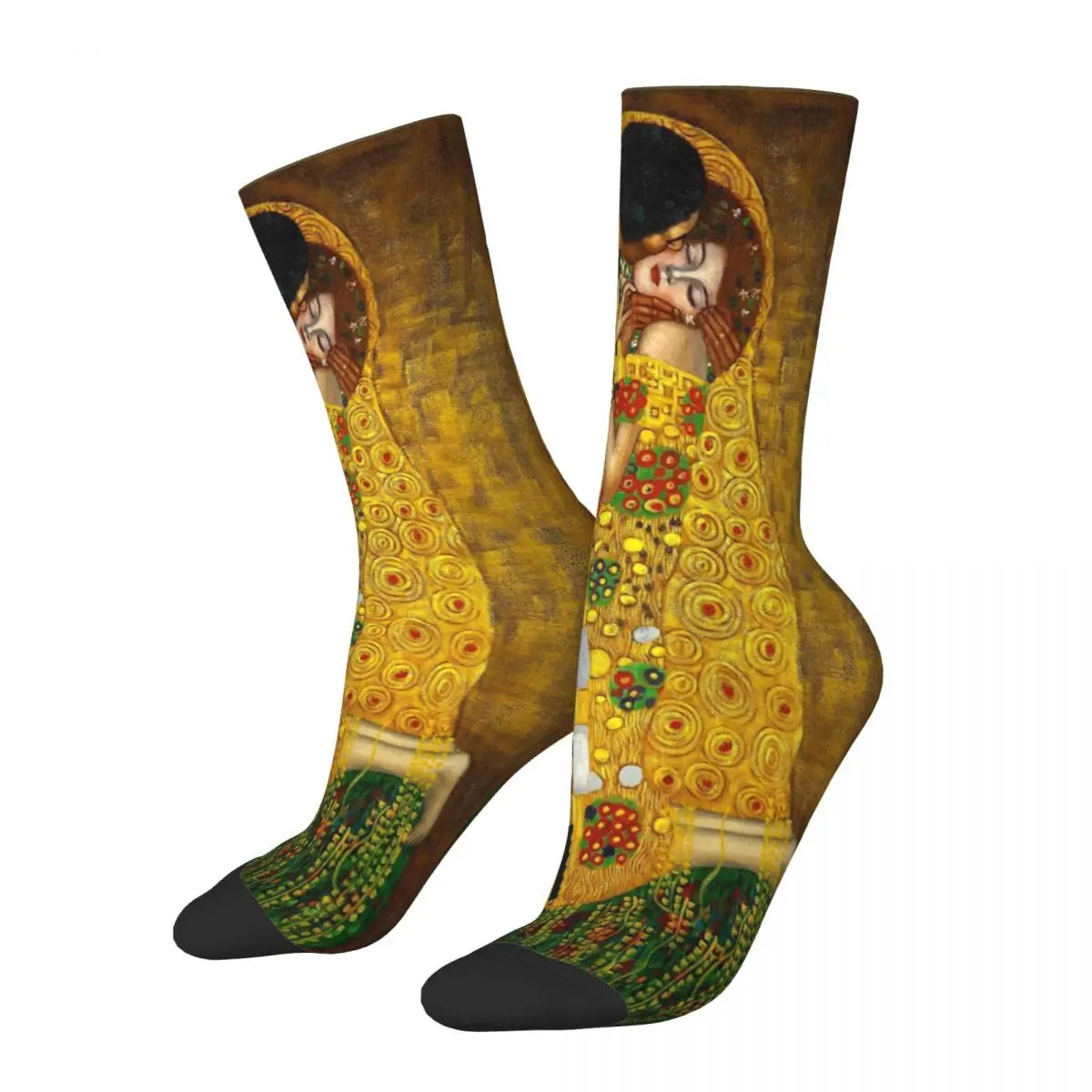 Gustav Klimt The Kiss Men and Women printing Socks,Leisure Applicable throughout the year Dressing Gift