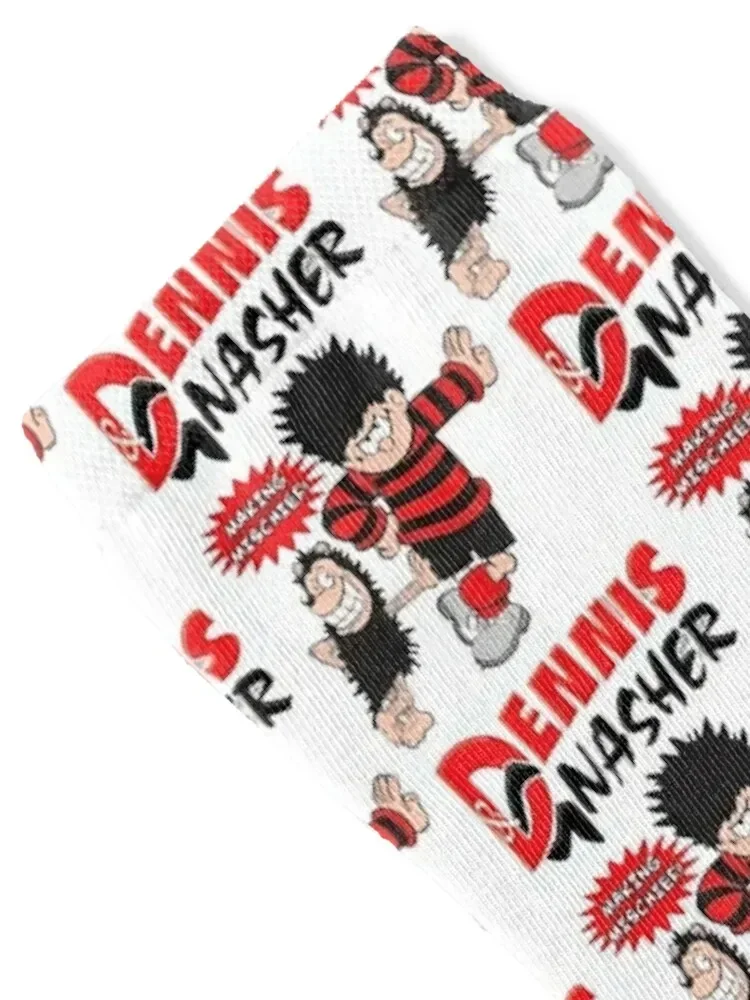 Making Mischief. Classic Dennis the menace and Gnasher, vintage style. Socks essential kids Boy Socks Women's