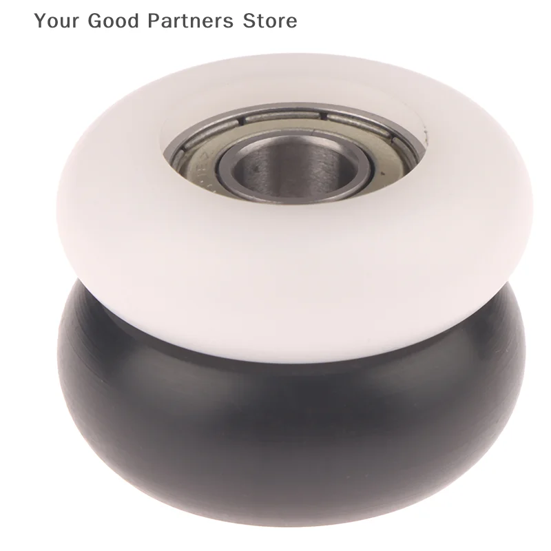 1 peça roda de plástico 8*32*12mm 608zz pacote plástico envoltório de náilon linha pom polia de rolamento de corda de fio
