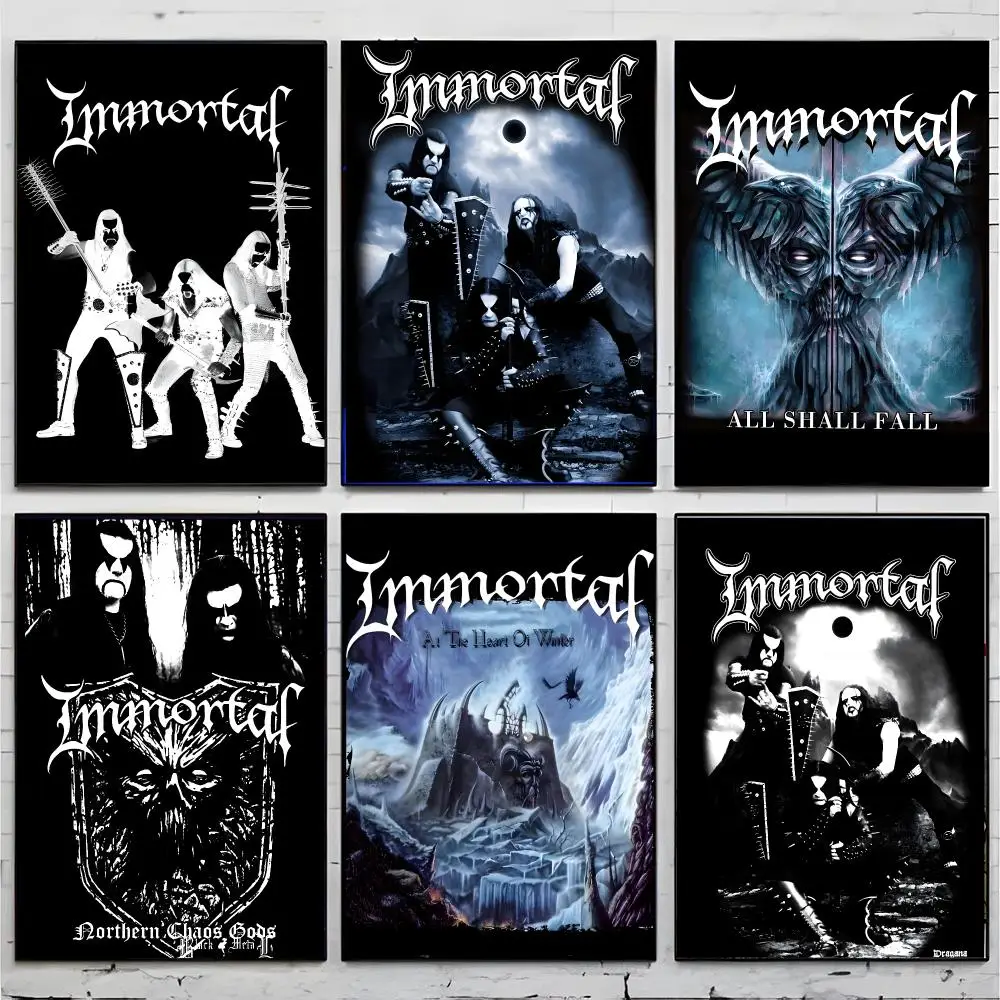 band blackmetal I-Immortal Poster Premium Decor Art & Gift for Household Lounge Home Ornaments