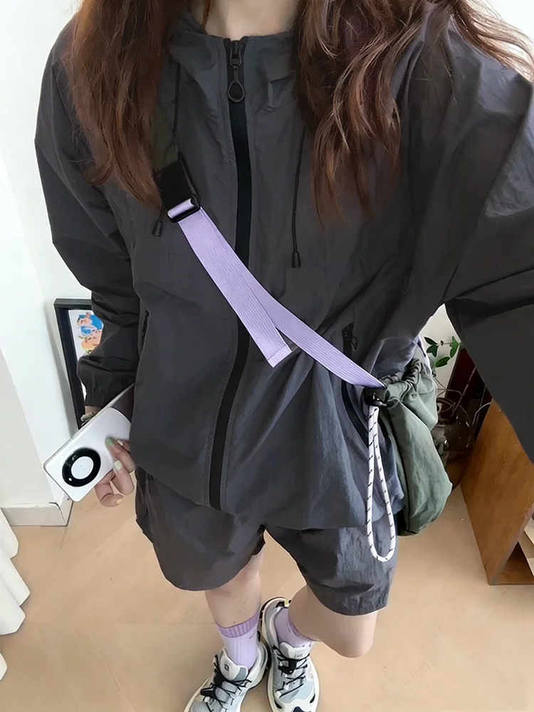 Unisex Lightweight Quick Dry Fishing Jacket UPF50 Sun Protection Outdoor Fashionable Cycling Coat Youth Popular Nylon Material