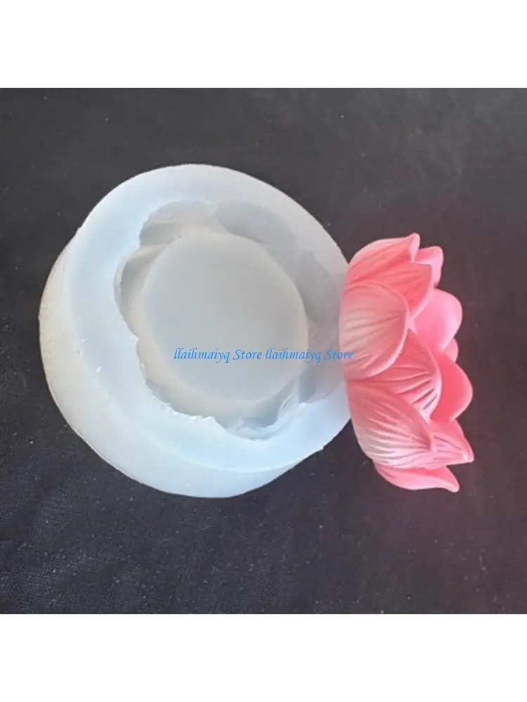 573B Nonstick Flower Flower Shaped Silicone Mold Great For Baking And Craft Projects Dessert Presentation Mould
