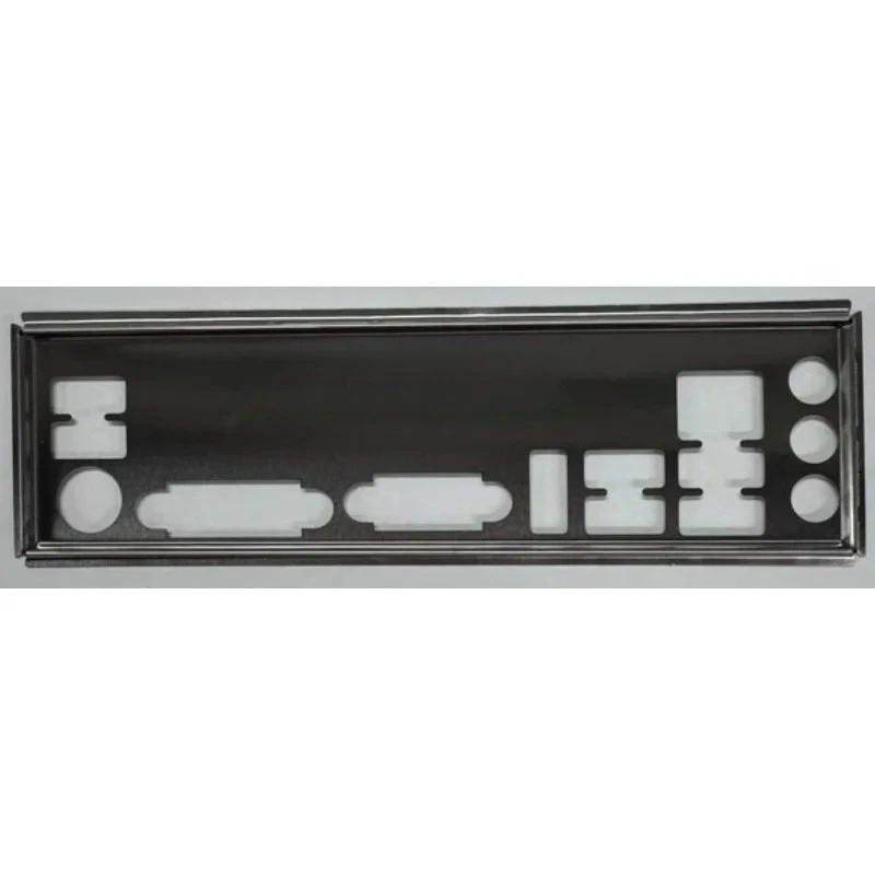 Placa de bloqueo de placa base ASRock B250M-HDV A320M-HDV, placa trasera plateada para I/O IO Shield Blank Baffle
