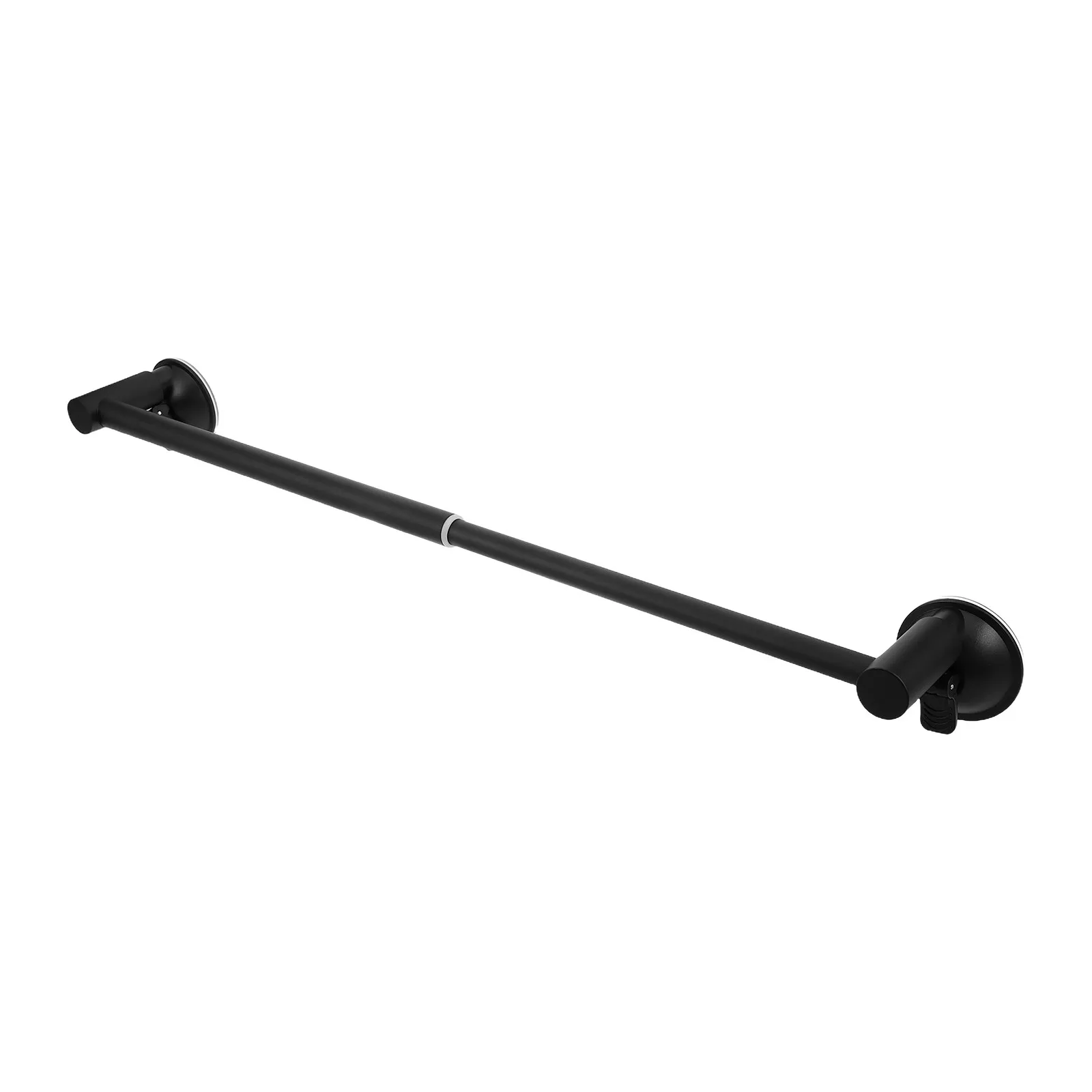

Stainless Steel Adjustable Suction Cup Towel Bar 25.6 Inch Bathroom Wall Mounted Shower Door Tile Holder Self Adhesive Rack