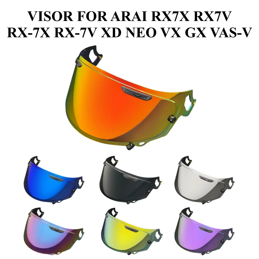 

RX7X Motorcycle Helmet Visor For Arai CORSAIR-X RX7V NEO XD VAS-V Lens Moto Capacete Windshield For RX-7X Photochromic Visors