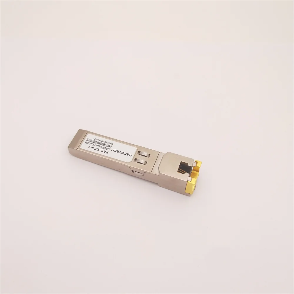 Imagem -04 - Módulo Sfp para Rj45 para Transceptor Óptico Rj45 Compatível com 25 Gbase-t Cobre 100m