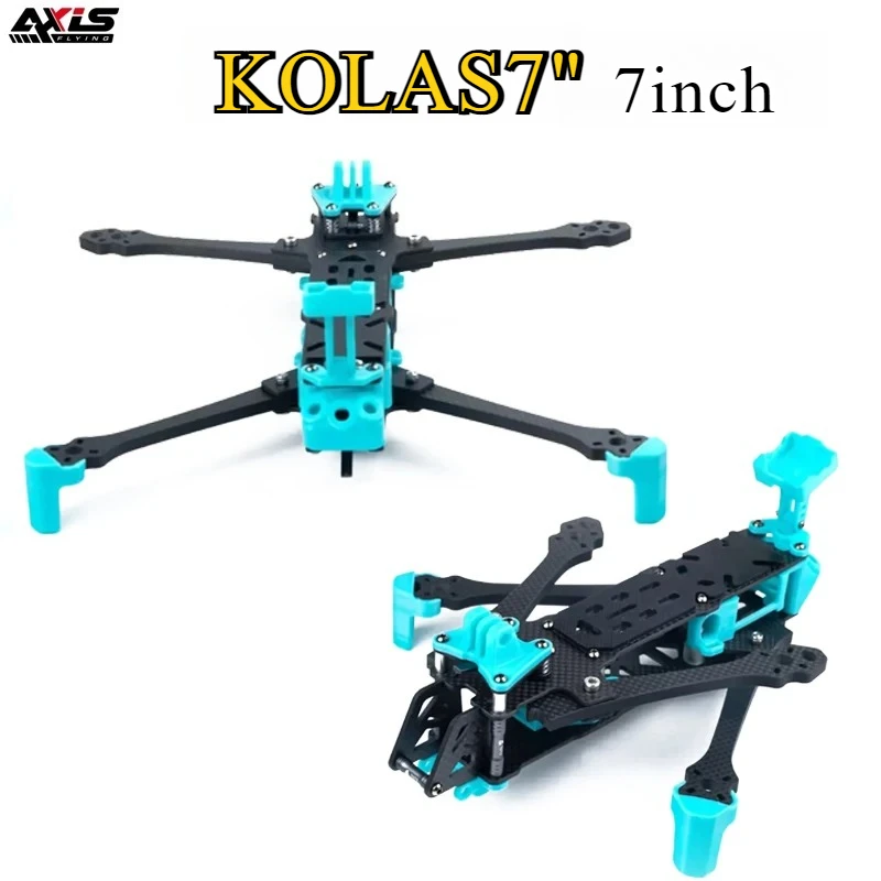 

Axisflying KOLAS7" 7inch 298mm Foldable FPV Drone Frame Kit for Long Range FPV DJI O3 Freestyle Drone
