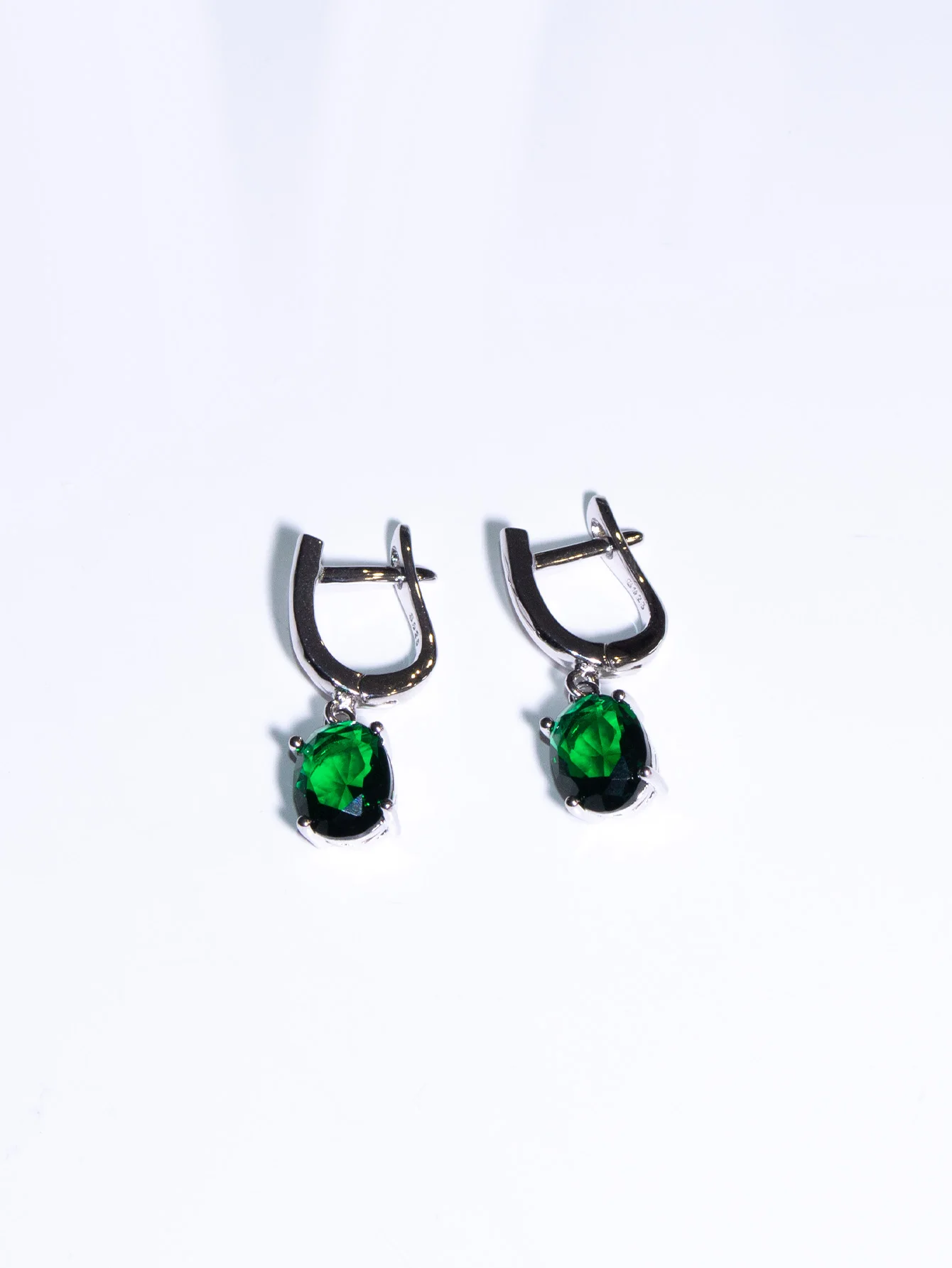 

Emerald Clip Earrings Oval 7*9mm Earring Elegant Woman's Earings Women 2024