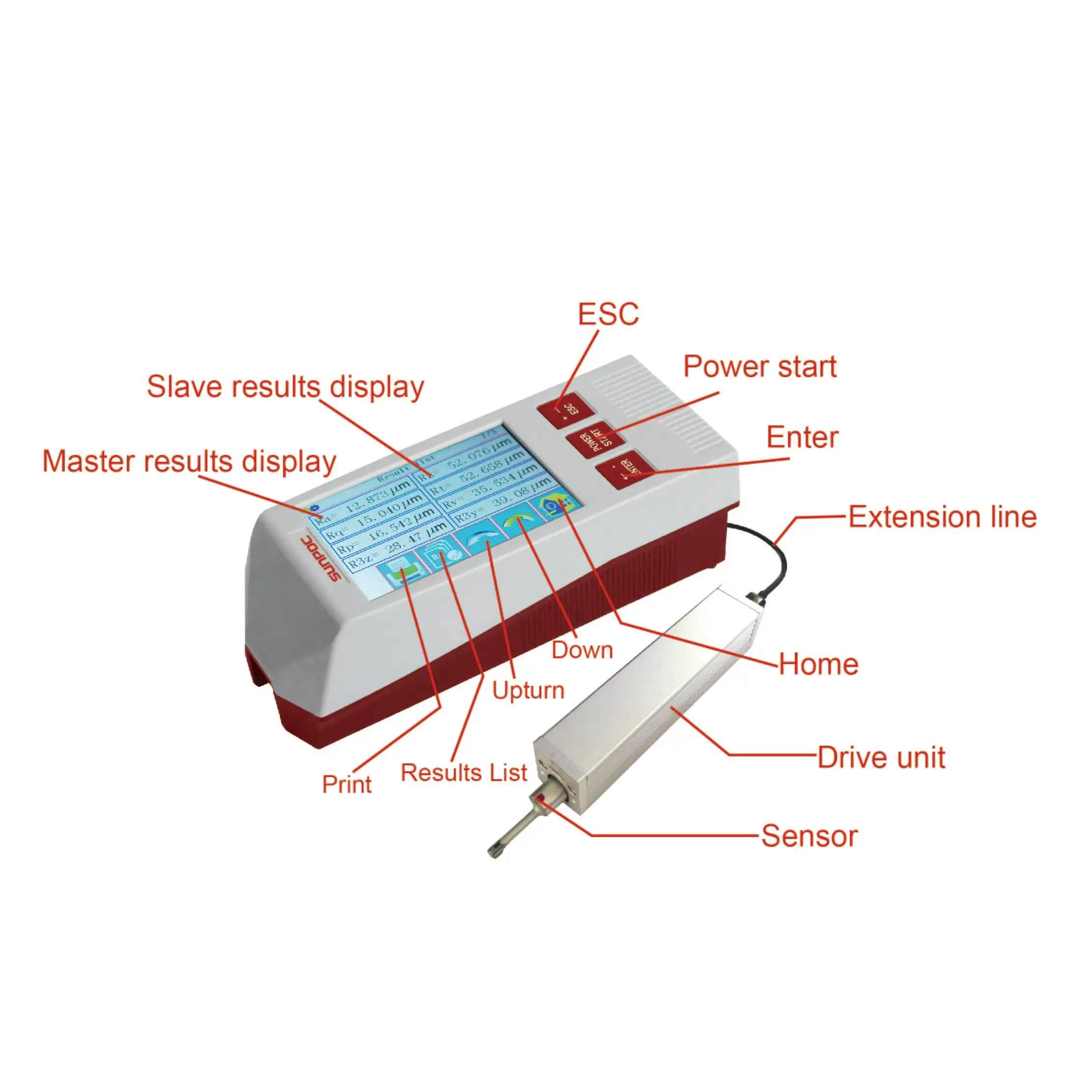 

Surface Roughness Tester Surface Smoothness Testing Instruments High Precision Instruments