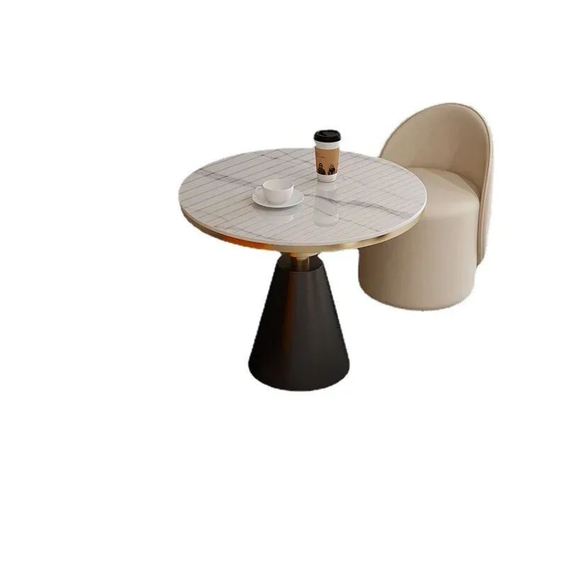 Nordic simple business reception negotiation table Hotel sales office Restaurant Cafe Leisure area Bar Table and chair