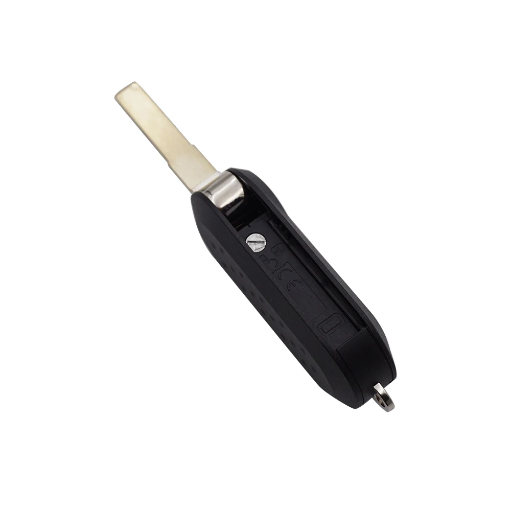 Xinyuexin 3 pulsanti Flip chiave a distanza pieghevole per Fiat 500 Panda Punto Bravo Stilo Ducato SIP22 lama non tagliata accessori per auto