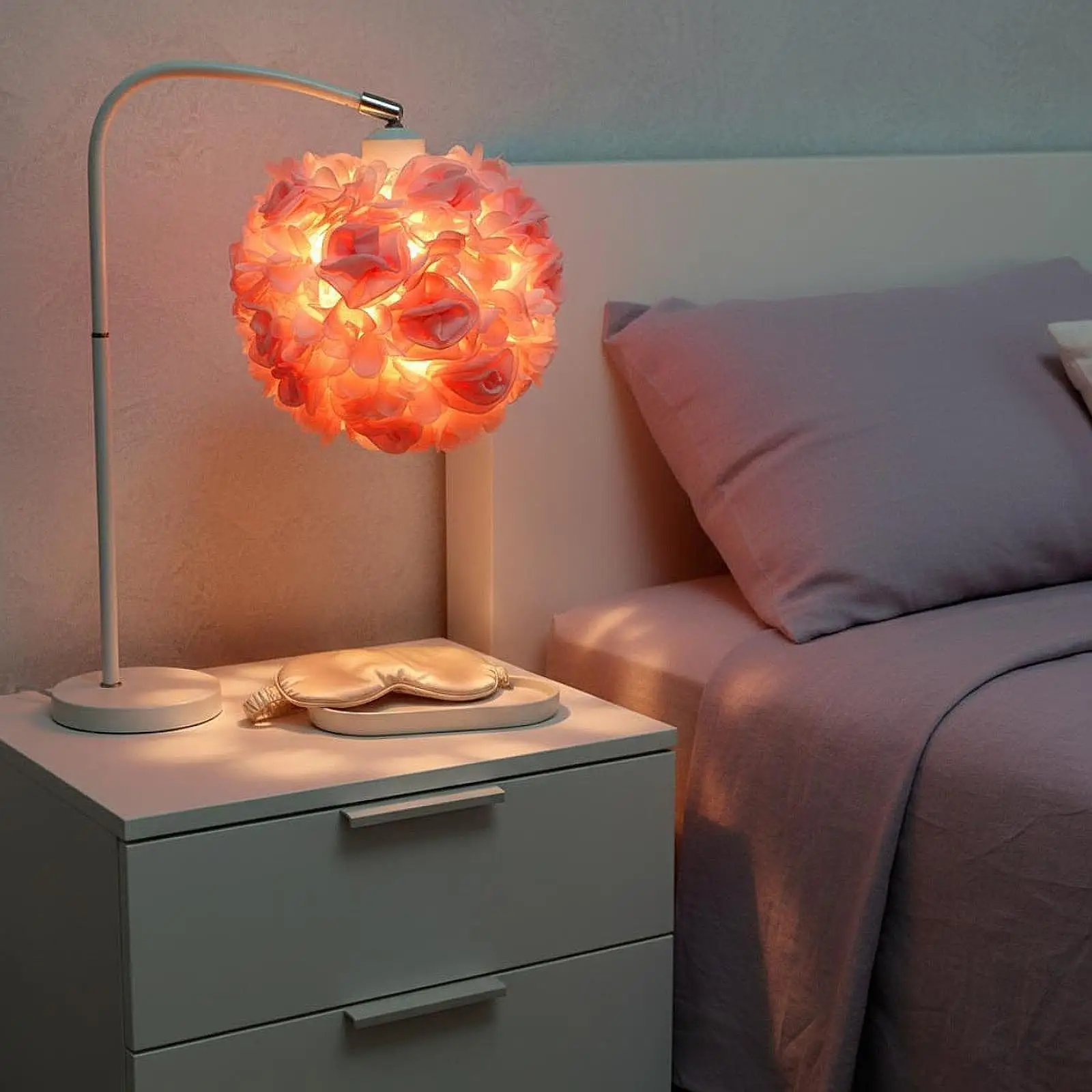 Lamp Shade Accessories Lampshade Fashion Decor E27 Light Cover Light Shade Lamp Cover for Bedside Restaurant Office Cafe Kitchen