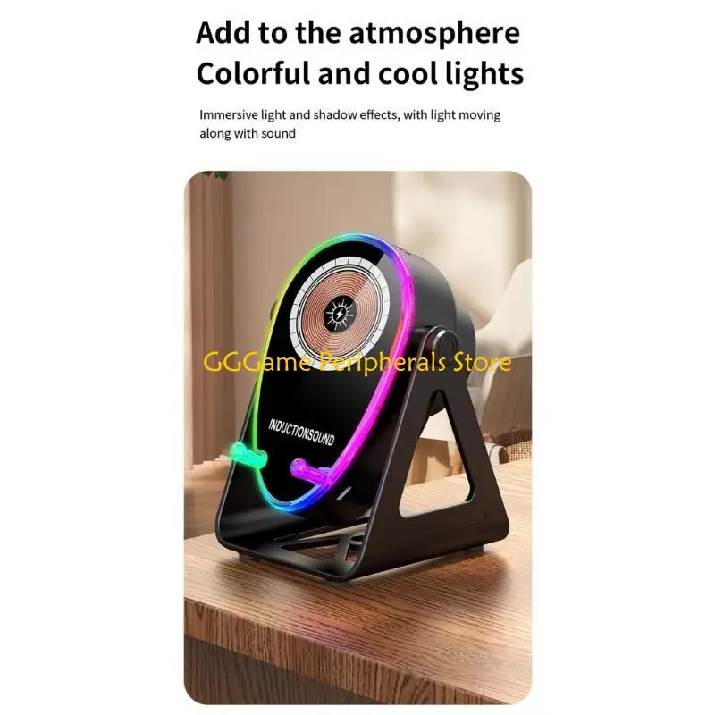 

U55B Универсальная подставка для зарядки смартфона со встроенной беспроводной аудиосистемой с коротким замыканием