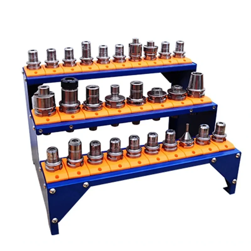 Armazenamento Rack Escada tipo Ferramenta Prateleira Collet Holder Cnc Machen Centro Bt30 Bt40 nc