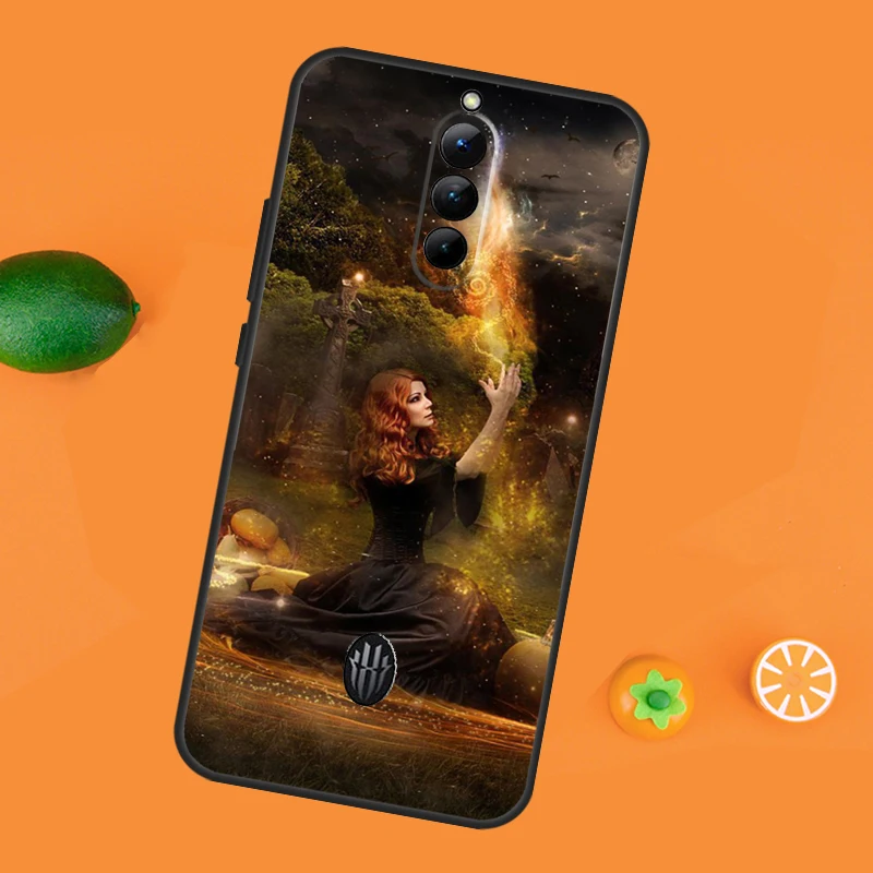 Halloween Moon Witch Horror Case For ZTE Nubia Red Magic 9 Pro 8 8S Pro Plus Red Magic 6 7 6S 7S Pro 5G 5S 6R Cover image 6