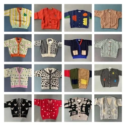 OUYANG&IVAN Special Price Girl Sweater Boy Top for Summer and Spring Children's Cardigan