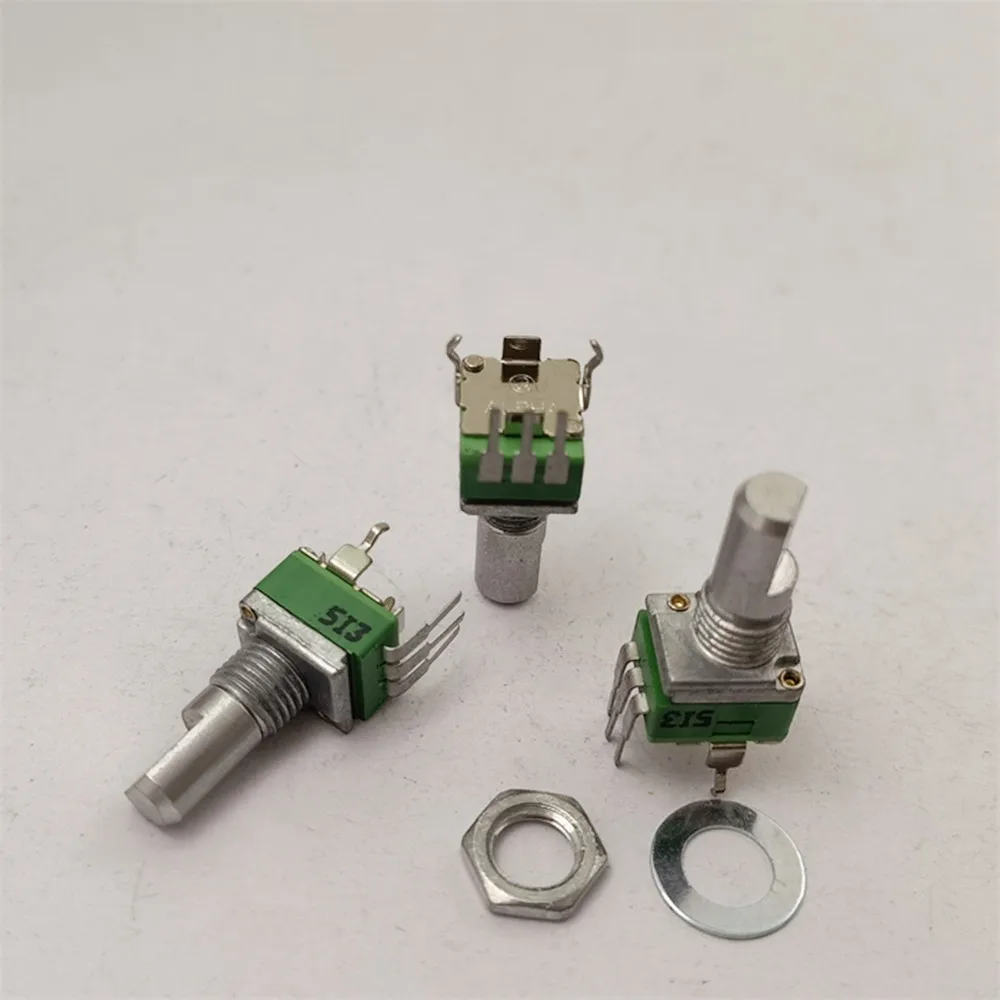 Original new 100% RK097N vertical single potentiometer B10K step 40 point handle length 15MMF (SWITCH)
