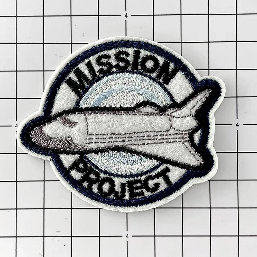 Aircraft Iron on Stickers Embroidered Patch for Cloth Garment Appliques Accessory Badges Patches Cover Repair Hole Modify Adorn