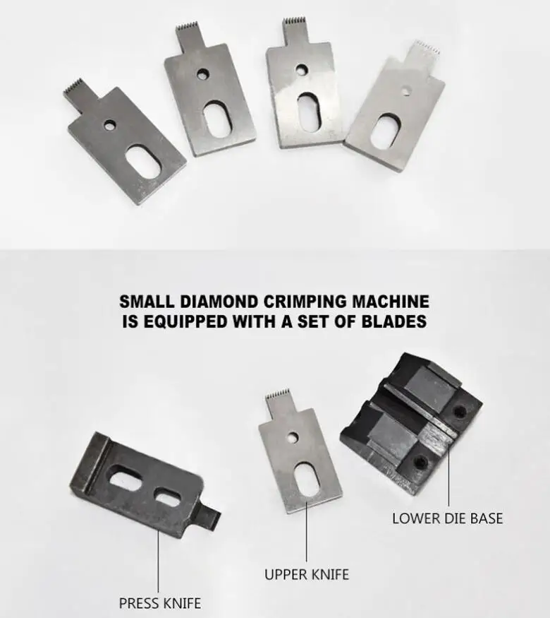 220V Electric wire Crimping machine 2P-8P8C Tel line heading machine Network cable crimping machine PC Head Forming Machine