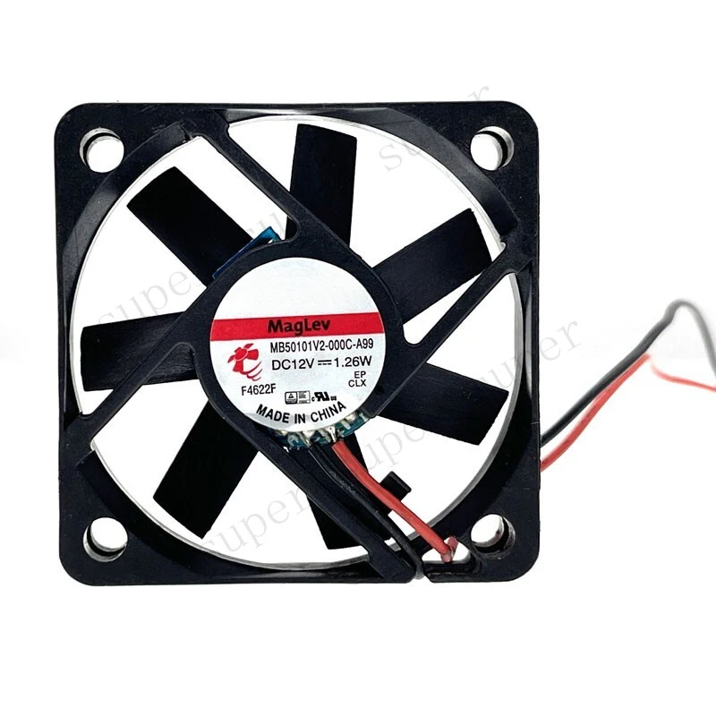 S+   50mm 12V Cooling Fan 5cm Sunon MB50101V2-000C-A99 5010 Maglev Mute Axial Fan
